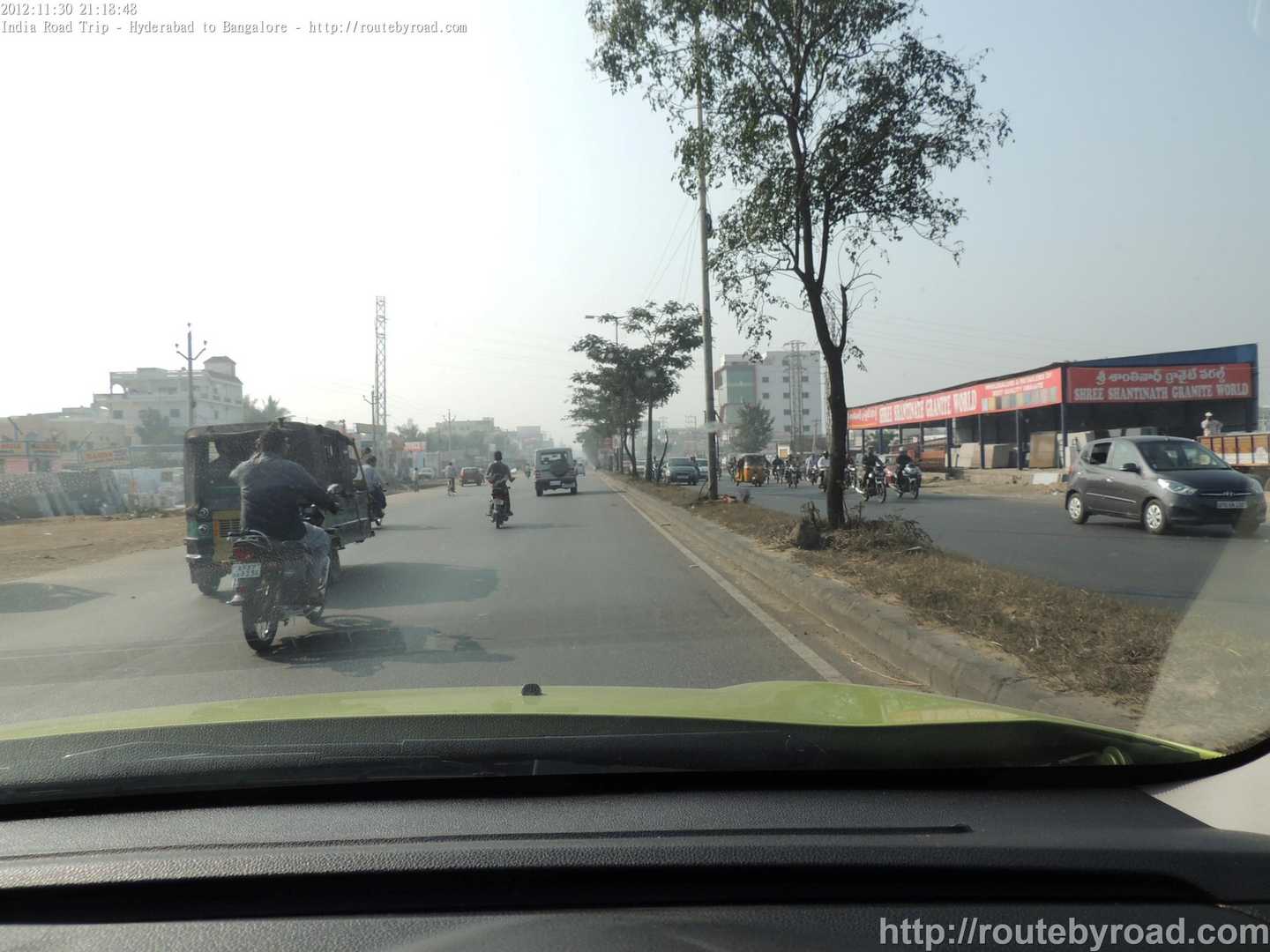 India Road Trip - Hyderabad to Bangalore - http://routebyroad.com