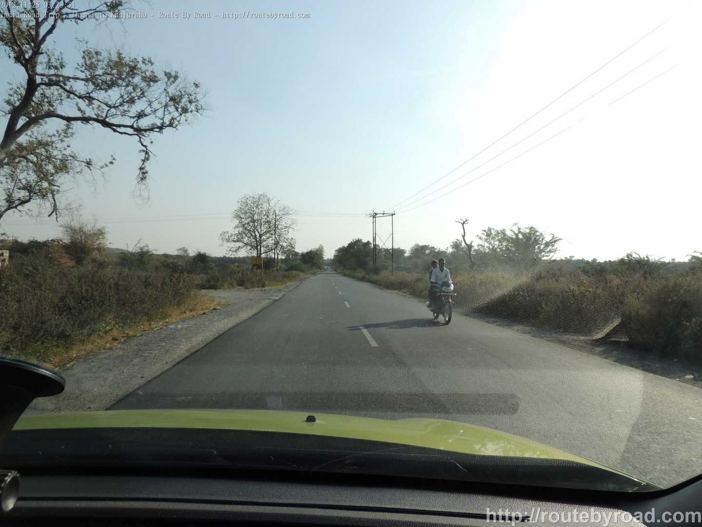India Road Trip - Jhansi to Khajuraho - Route By Road - http://routebyroad.com