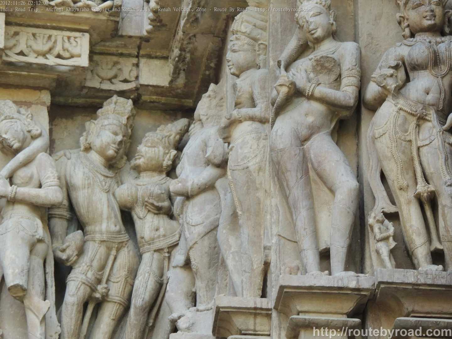 India Road Trip - Ancient Khajuraho Temples and Renah Falls - Renah Volcanic Zone - Route By Road - http://routebyroad.com