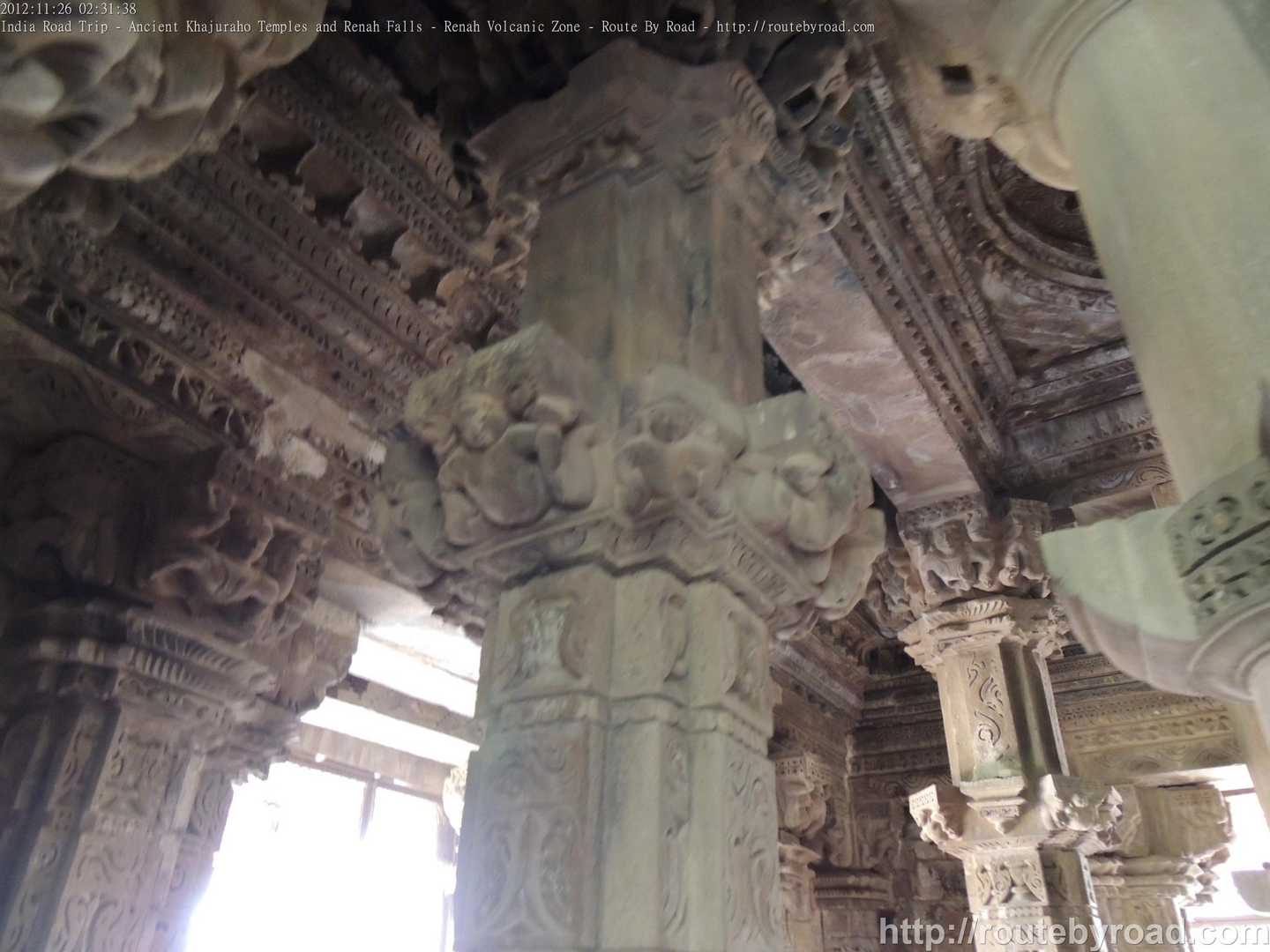 India Road Trip - Ancient Khajuraho Temples and Renah Falls - Renah Volcanic Zone - Route By Road - http://routebyroad.com