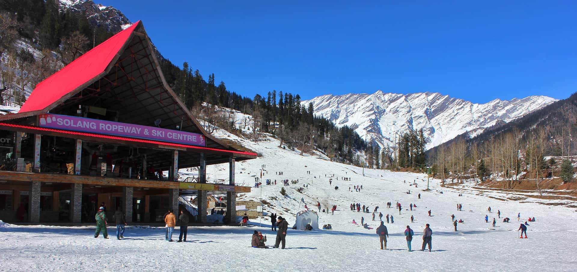 Manali - Solang valley - skiing ground